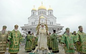 Его Святейшество посетил Свято-Троицкий Серафимо-Дивеевский монастырь  