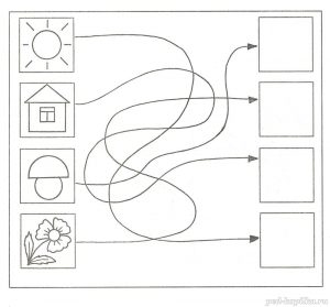 2 2 300x279 - Задания на внимание для детей 4-5 лет в картинках