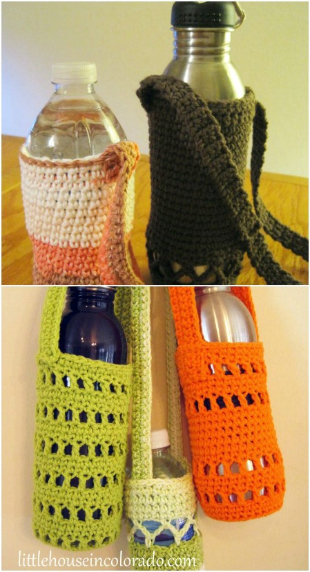 Water bottle carriers