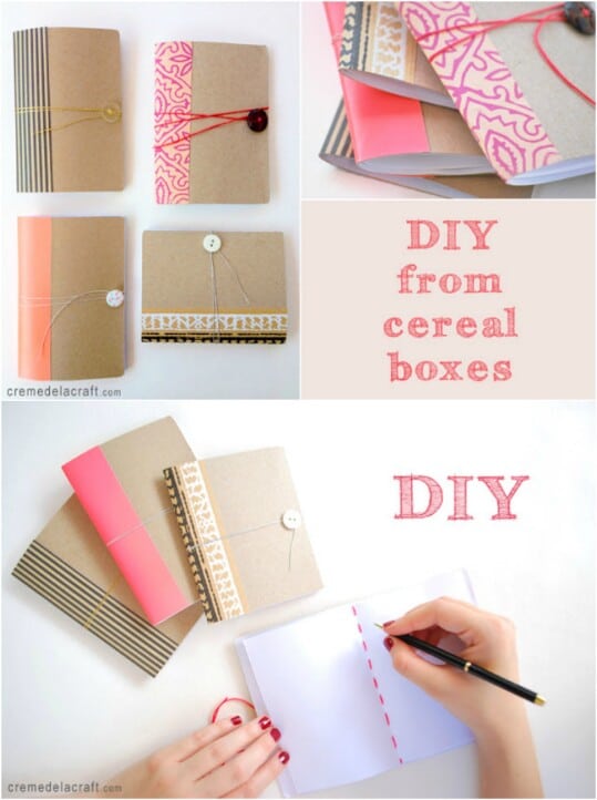 Make a mini-pocket notebook.