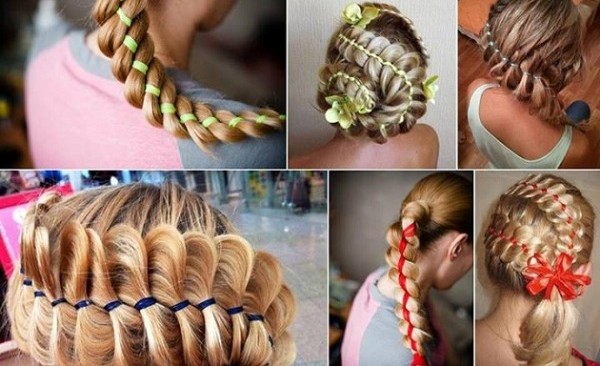 Ribbon braiding