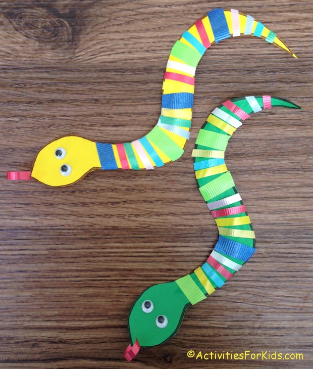 Ribbon snake craft