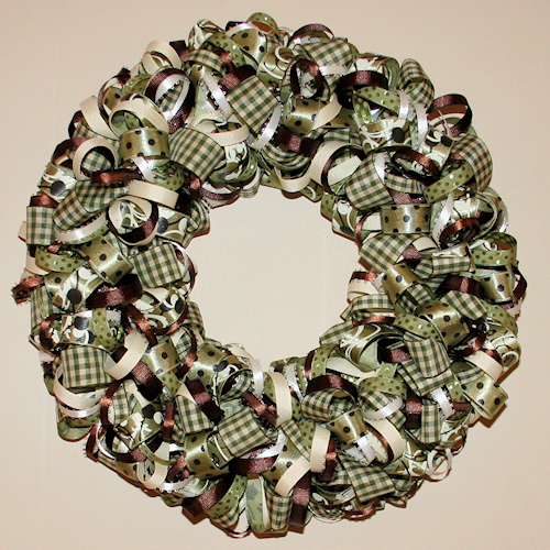 Ribbon wreath