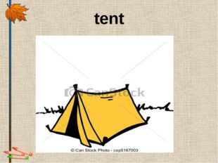 tent 
