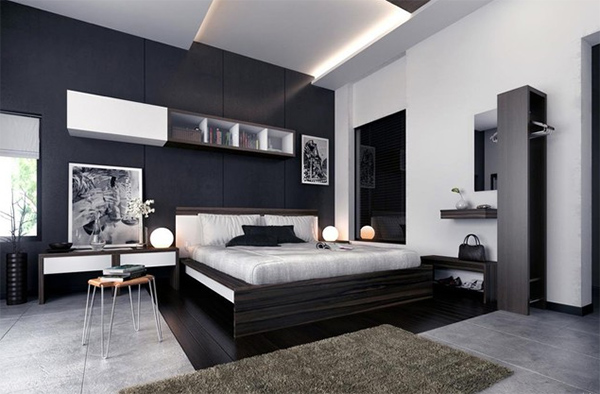 Modern Enterier Grey Color