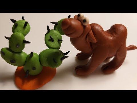 Как слепить Верблюда 🐫 из пластилина (Modelling Clay Camel)