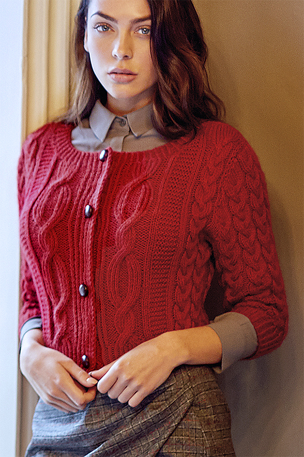 Free Knitting Pattern for Dawn Cardigan