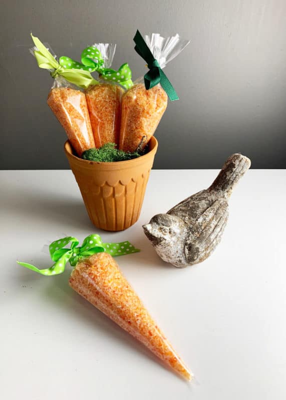 Easter Carrots from Epsom Salts