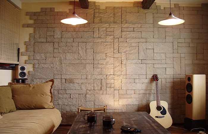 Виды отделки стен в квартире_плитка или камень