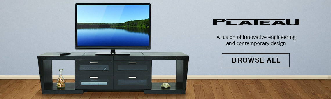 Plateau TV Cabinets and Speaker Stands