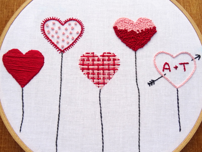 Heart Embroidery Patterns